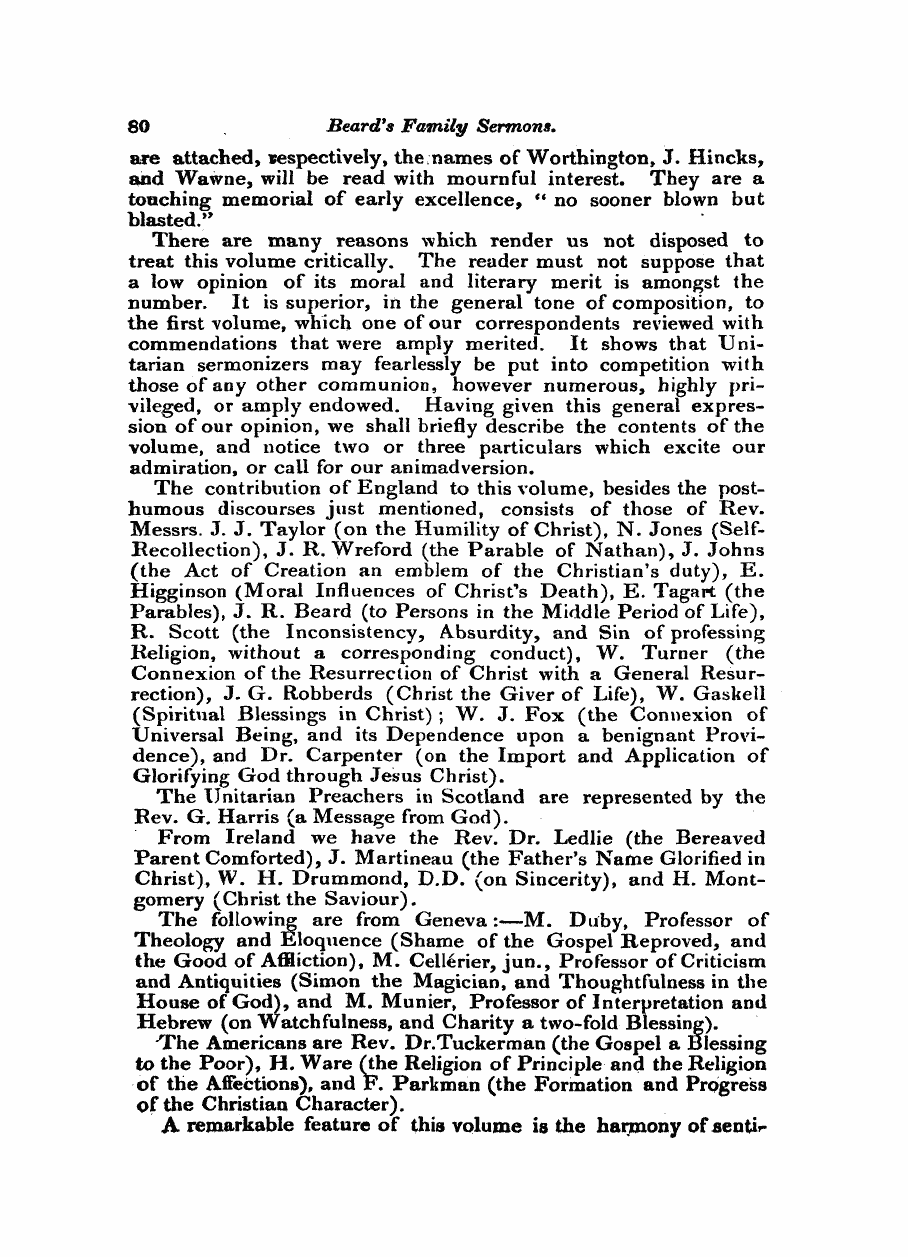 Monthly Repository (1806-1838) and Unitarian Chronicle (1832-1833): F Y, 1st edition - Untitled Article