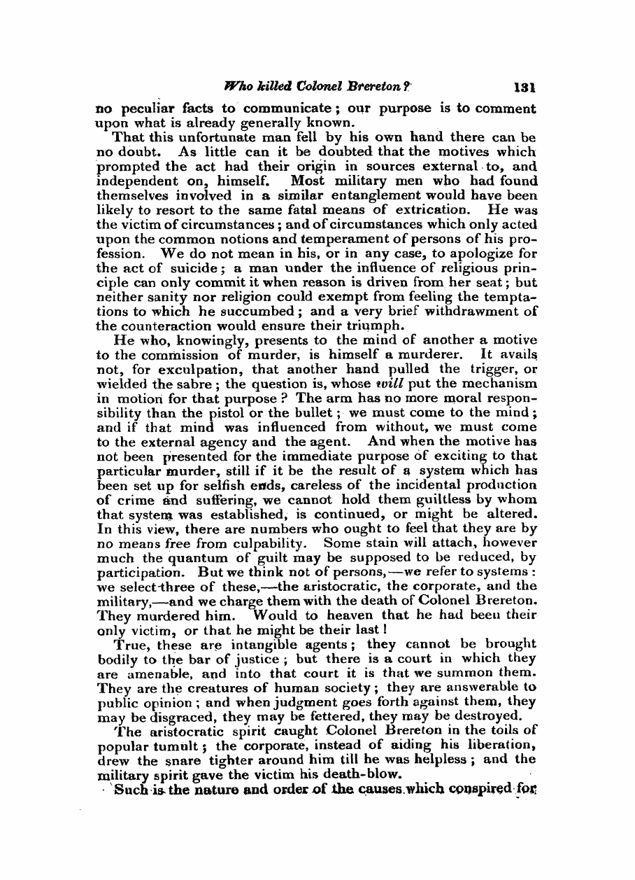 Monthly Repository (1806-1838) and Unitarian Chronicle (1832-1833): F Y, 1st edition - Untitled Article