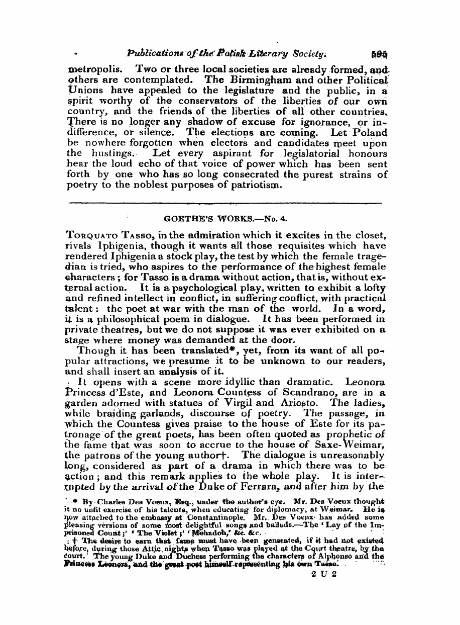 Monthly Repository (1806-1838) and Unitarian Chronicle (1832-1833): F Y, 1st edition: 19