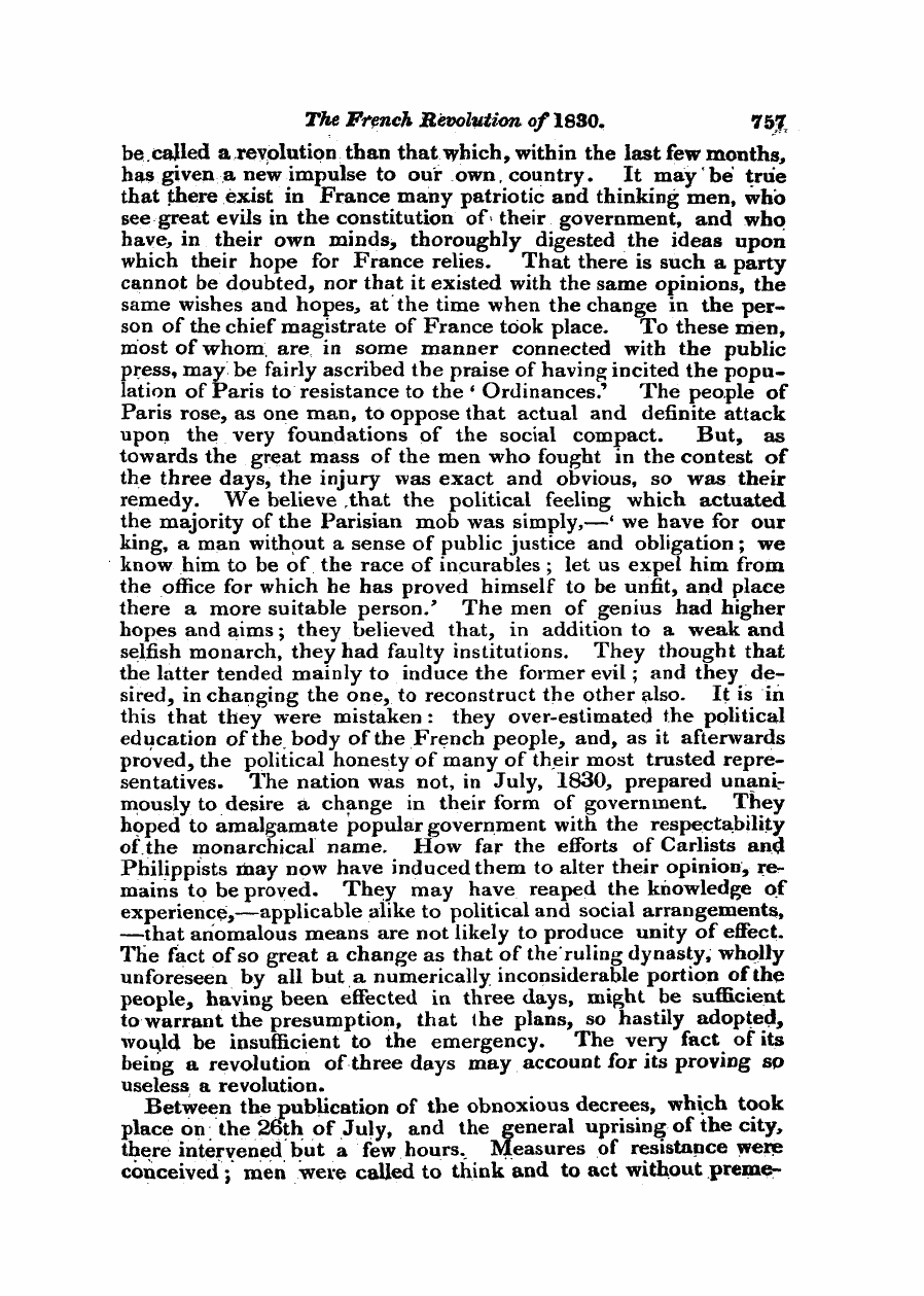 Monthly Repository (1806-1838) and Unitarian Chronicle (1832-1833): F Y, 1st edition - Untitled Article