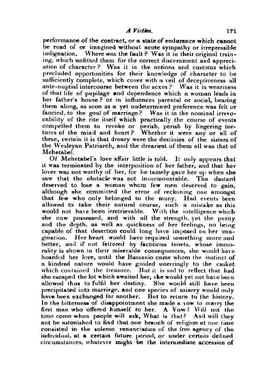 Monthly Repository (1806-1838) and Unitarian Chronicle (1832-1833): F Y, 1st edition - Untitled Article