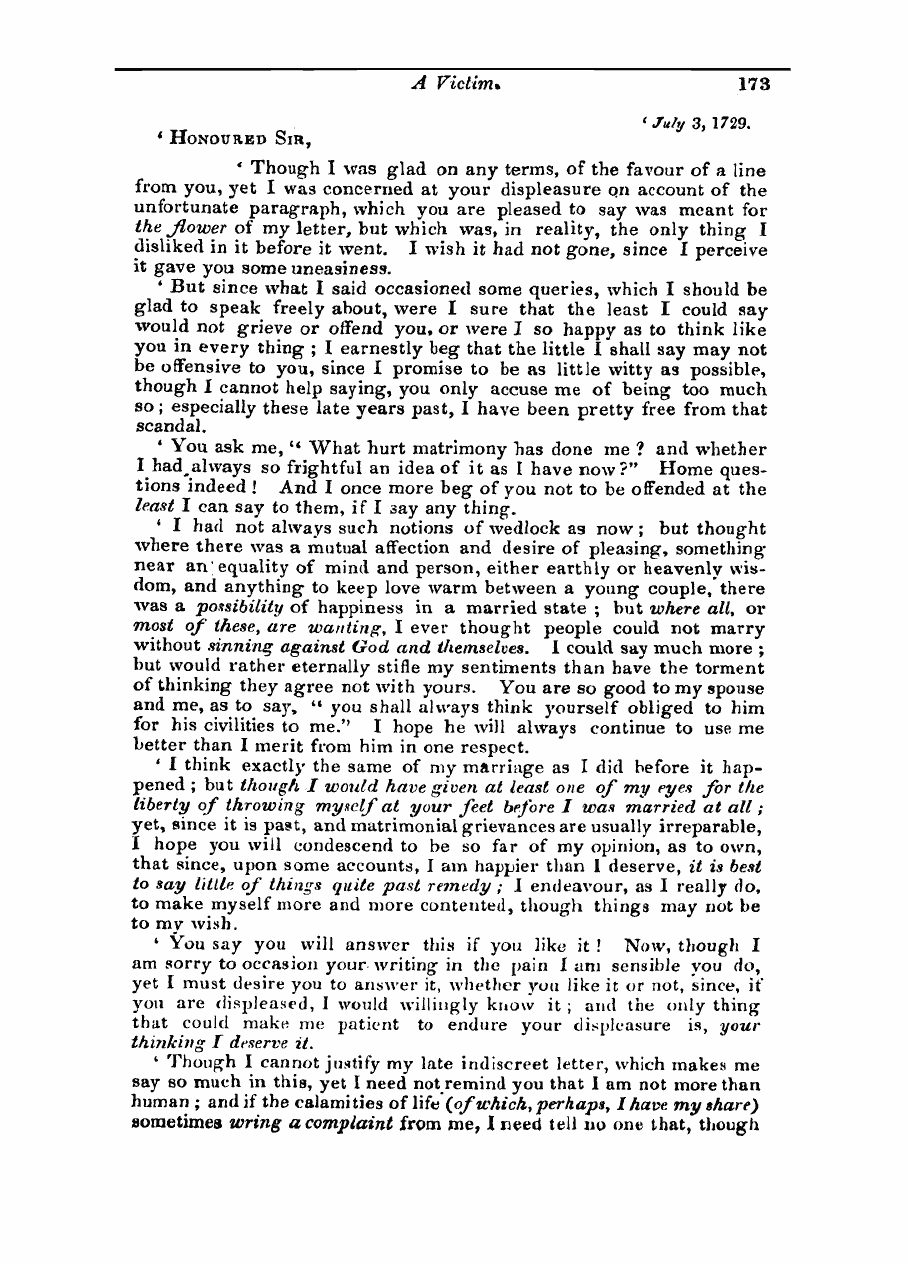 Monthly Repository (1806-1838) and Unitarian Chronicle (1832-1833): F Y, 1st edition - Untitled Article