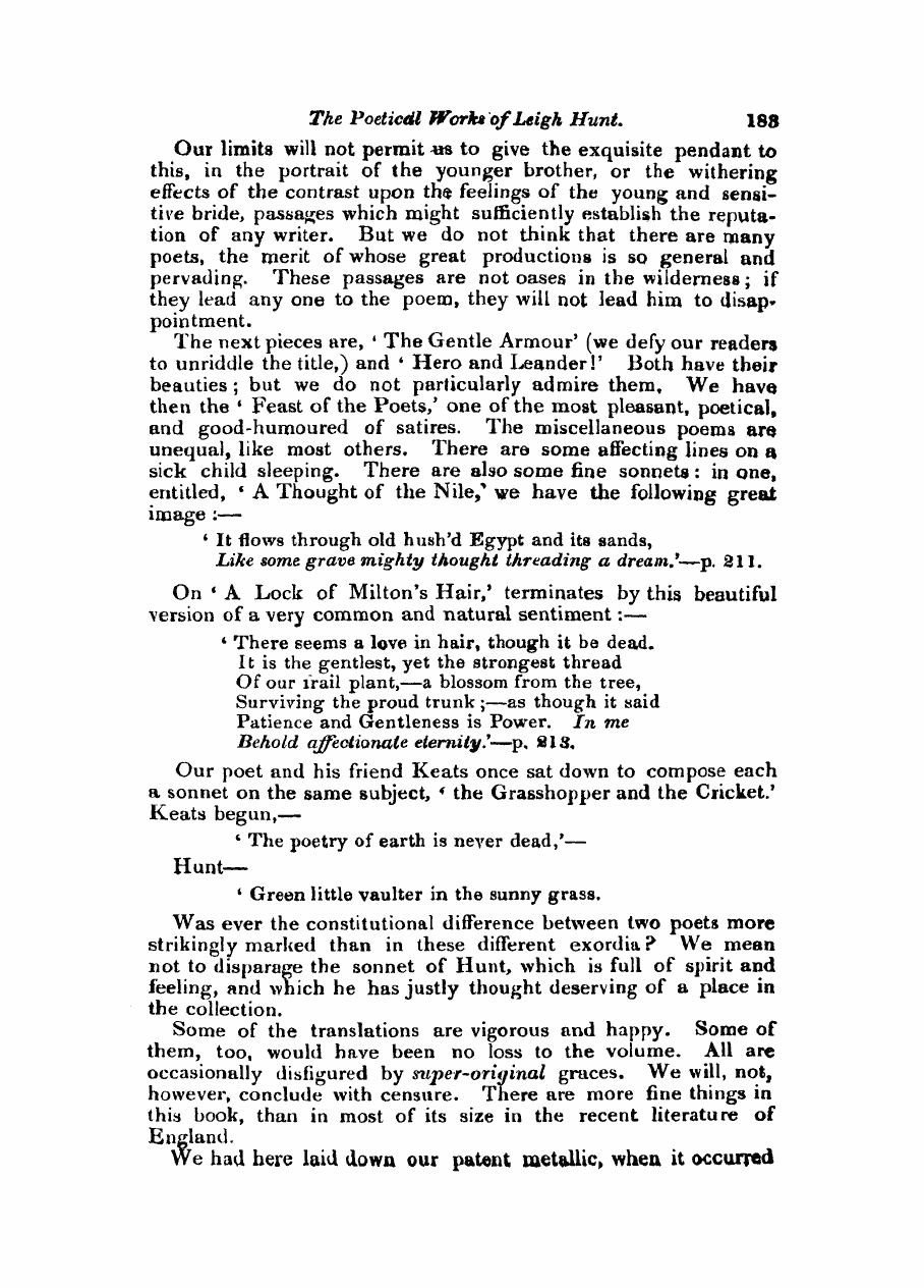 Monthly Repository (1806-1838) and Unitarian Chronicle (1832-1833): F Y, 1st edition - Untitled Article