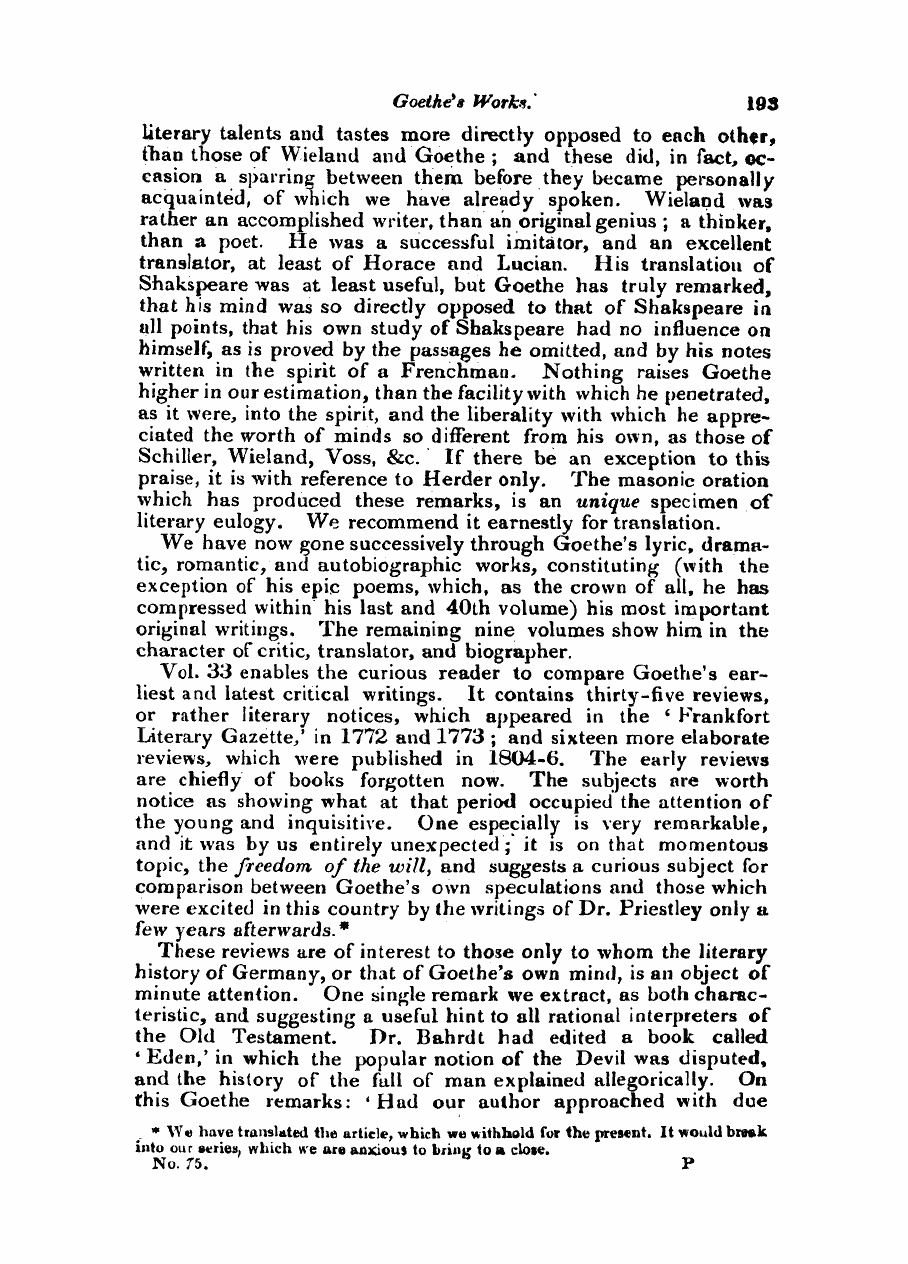 Monthly Repository (1806-1838) and Unitarian Chronicle (1832-1833): F Y, 1st edition - Untitled Article