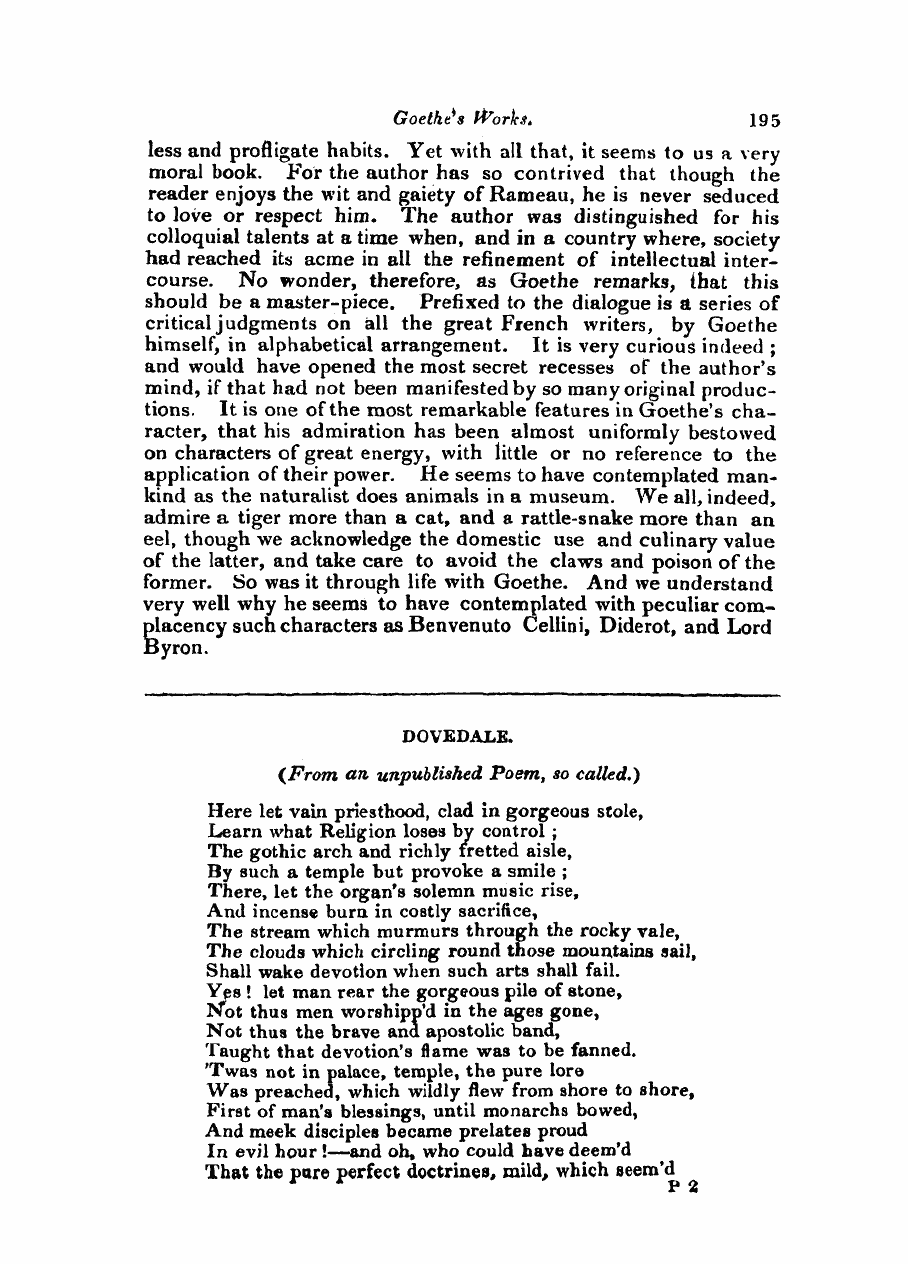 Monthly Repository (1806-1838) and Unitarian Chronicle (1832-1833): F Y, 1st edition - Untitled Article