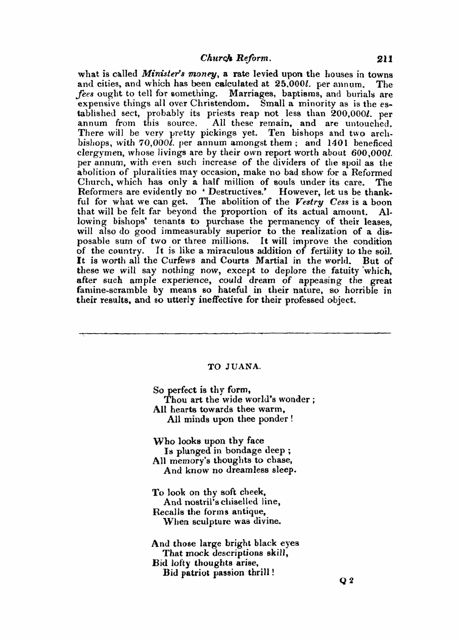 Monthly Repository (1806-1838) and Unitarian Chronicle (1832-1833): F Y, 1st edition - Untitled Article