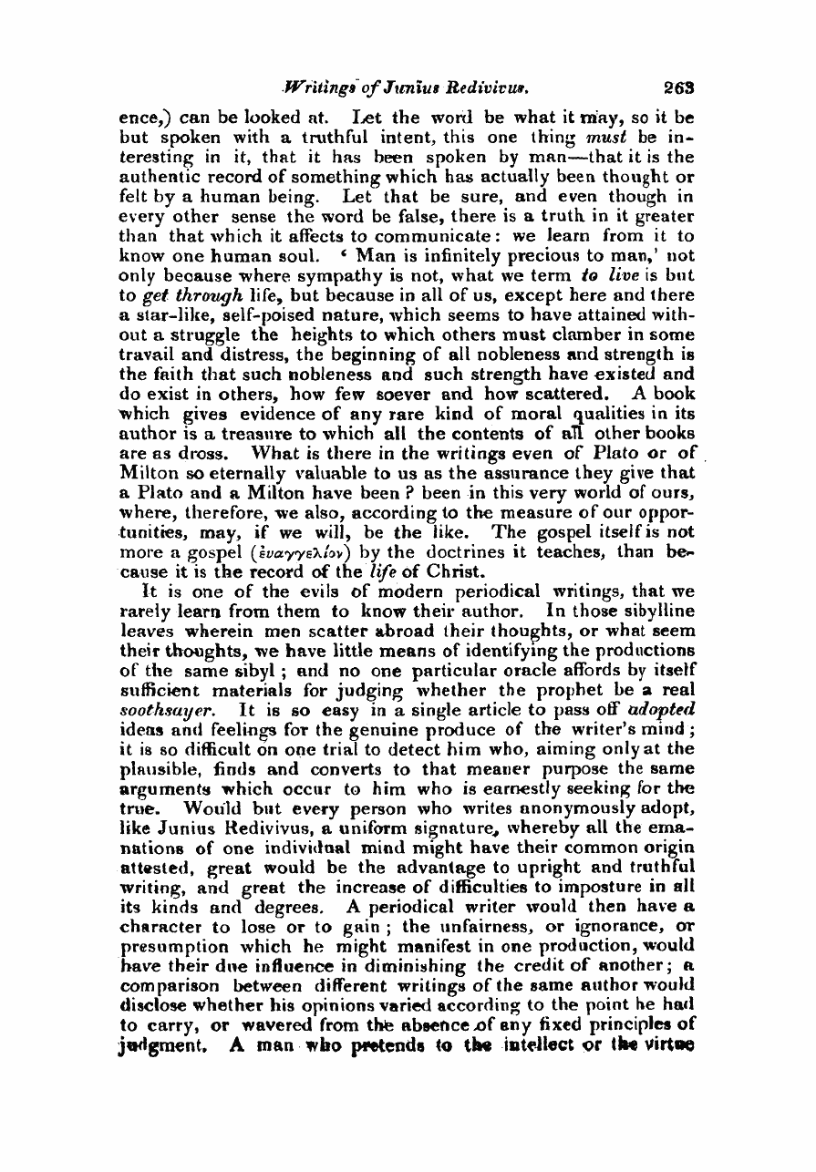 Monthly Repository (1806-1838) and Unitarian Chronicle (1832-1833): F Y, 1st edition: 47