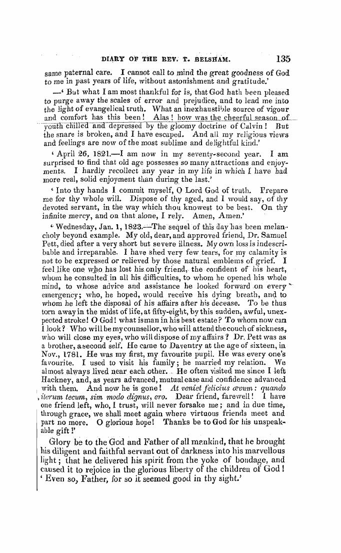 Monthly Repository (1806-1838) and Unitarian Chronicle (1832-1833): F Y, 1st edition - Untitled Article