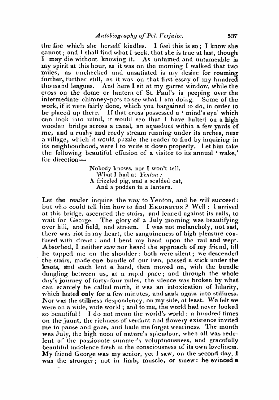 Monthly Repository (1806-1838) and Unitarian Chronicle (1832-1833): F Y, 1st edition - Untitled Article