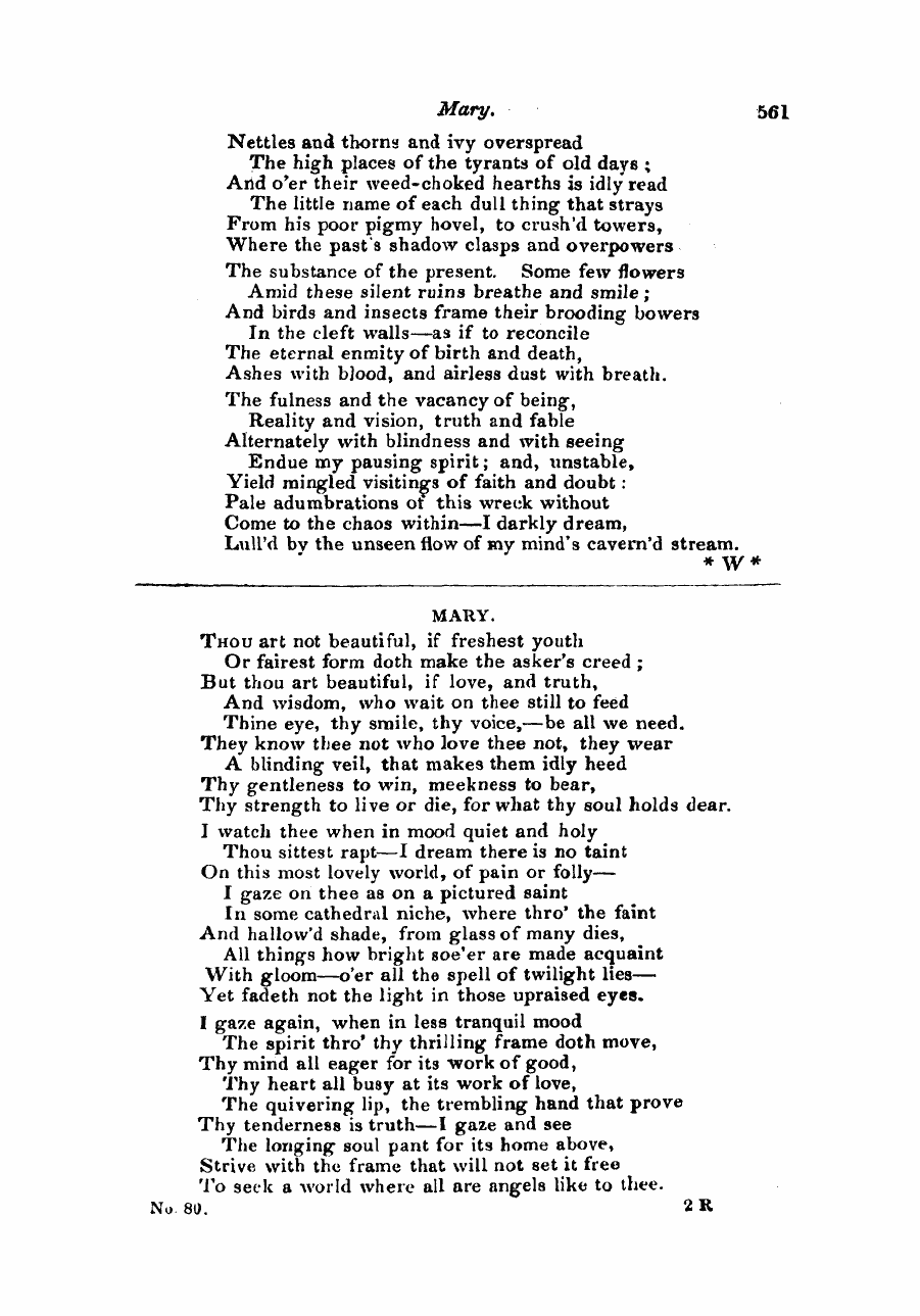 Monthly Repository (1806-1838) and Unitarian Chronicle (1832-1833): F Y, 1st edition - Untitled Article