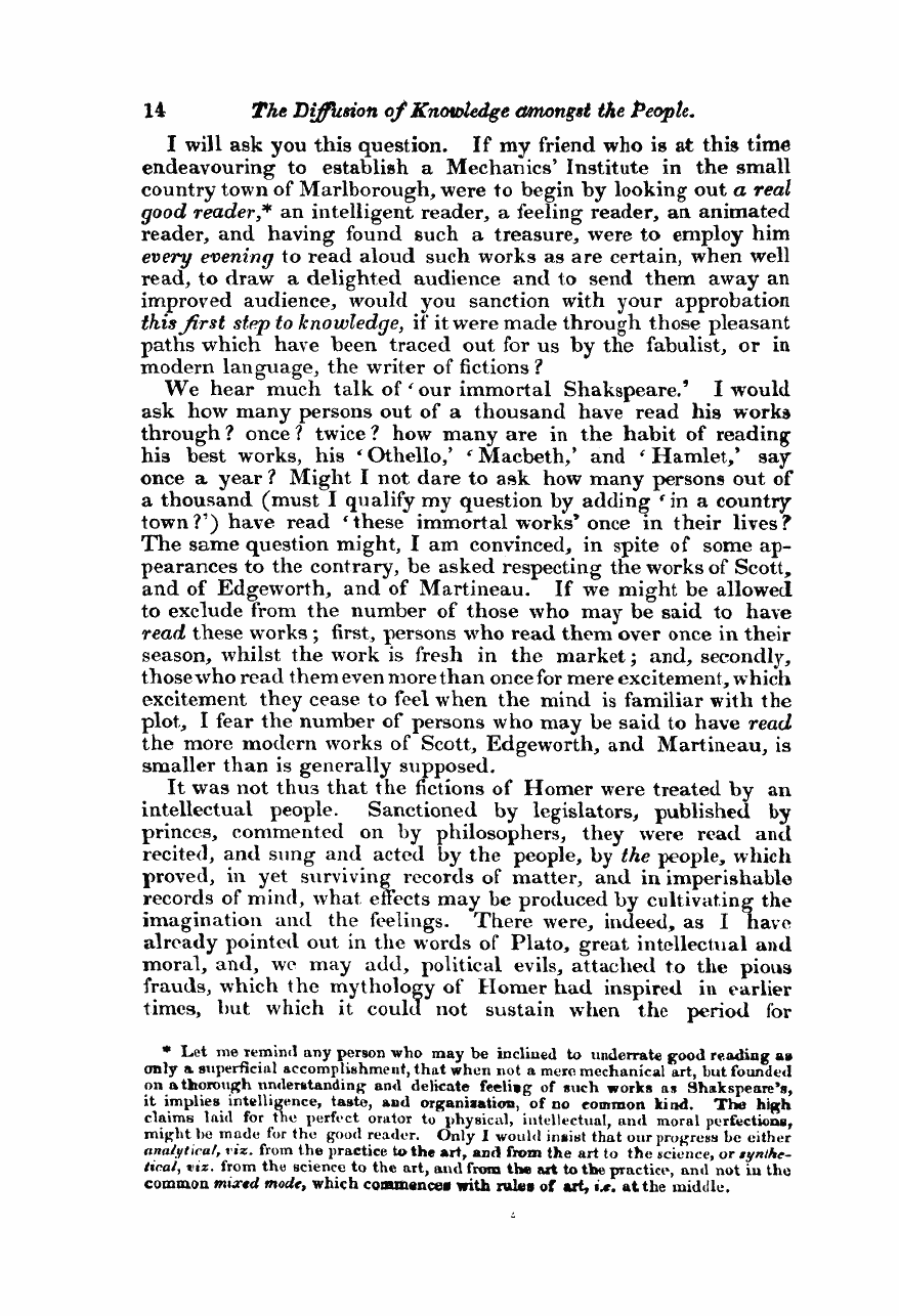 Monthly Repository (1806-1838) and Unitarian Chronicle (1832-1833): F Y, 1st edition - Untitled Article