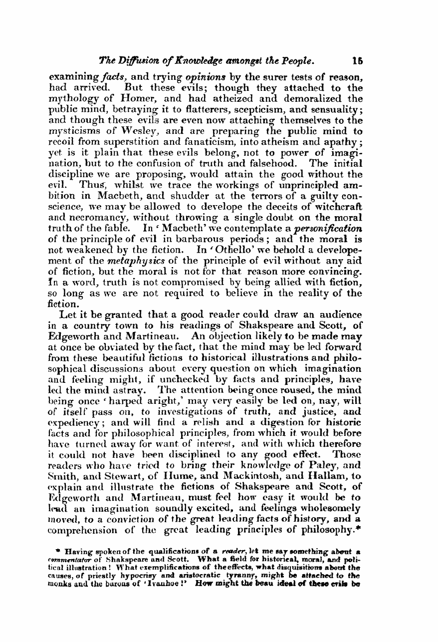 Monthly Repository (1806-1838) and Unitarian Chronicle (1832-1833): F Y, 1st edition - Untitled Article