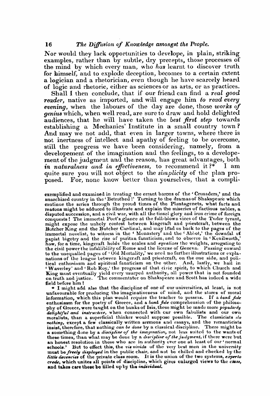 Monthly Repository (1806-1838) and Unitarian Chronicle (1832-1833): F Y, 1st edition - Untitled Article