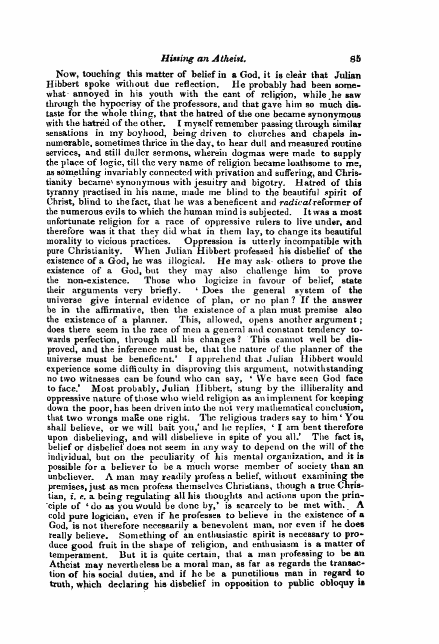 Monthly Repository (1806-1838) and Unitarian Chronicle (1832-1833): F Y, 1st edition: 87