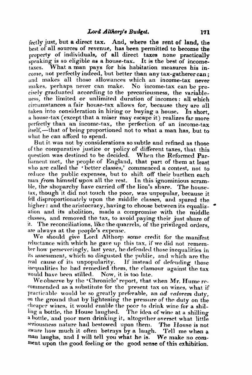 Monthly Repository (1806-1838) and Unitarian Chronicle (1832-1833): F Y, 1st edition - Untitled Article