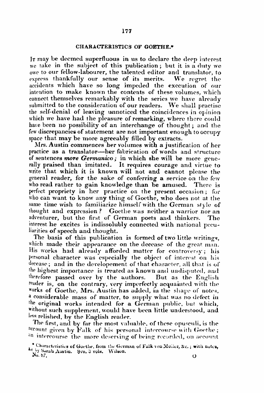 Monthly Repository (1806-1838) and Unitarian Chronicle (1832-1833): F Y, 1st edition - Untitled Article