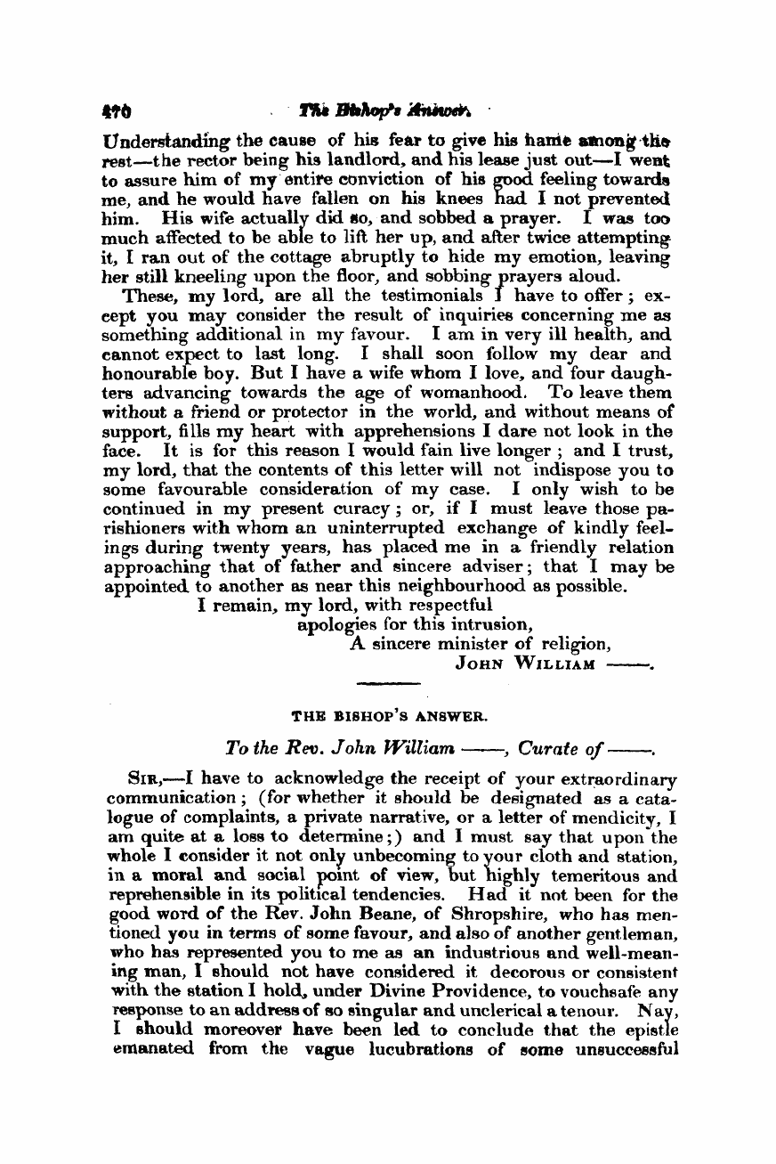 Monthly Repository (1806-1838) and Unitarian Chronicle (1832-1833): F Y, 1st edition - Untitled Article