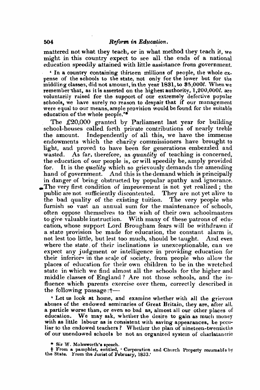 Monthly Repository (1806-1838) and Unitarian Chronicle (1832-1833): F Y, 1st edition - Untitled Article