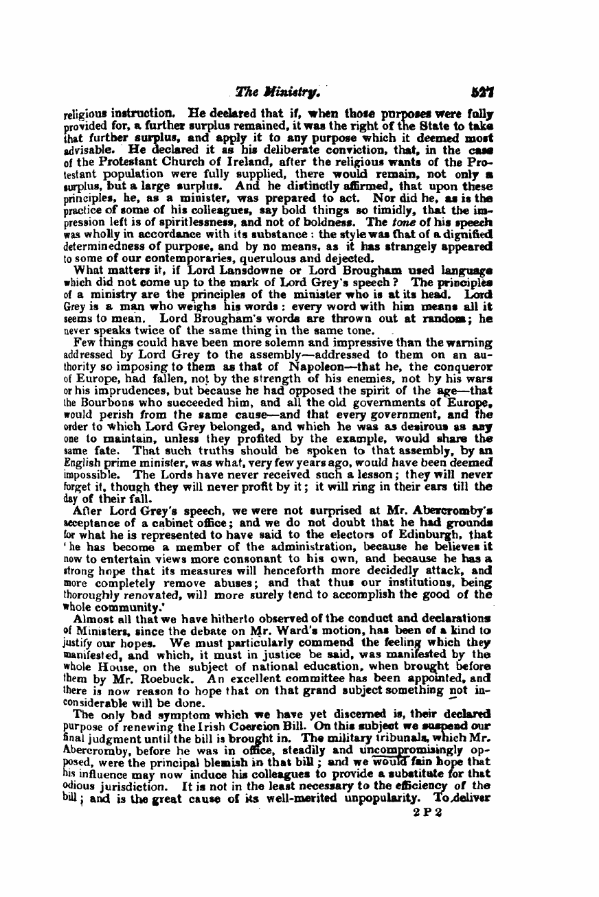 Monthly Repository (1806-1838) and Unitarian Chronicle (1832-1833): F Y, 1st edition - Untitled Article