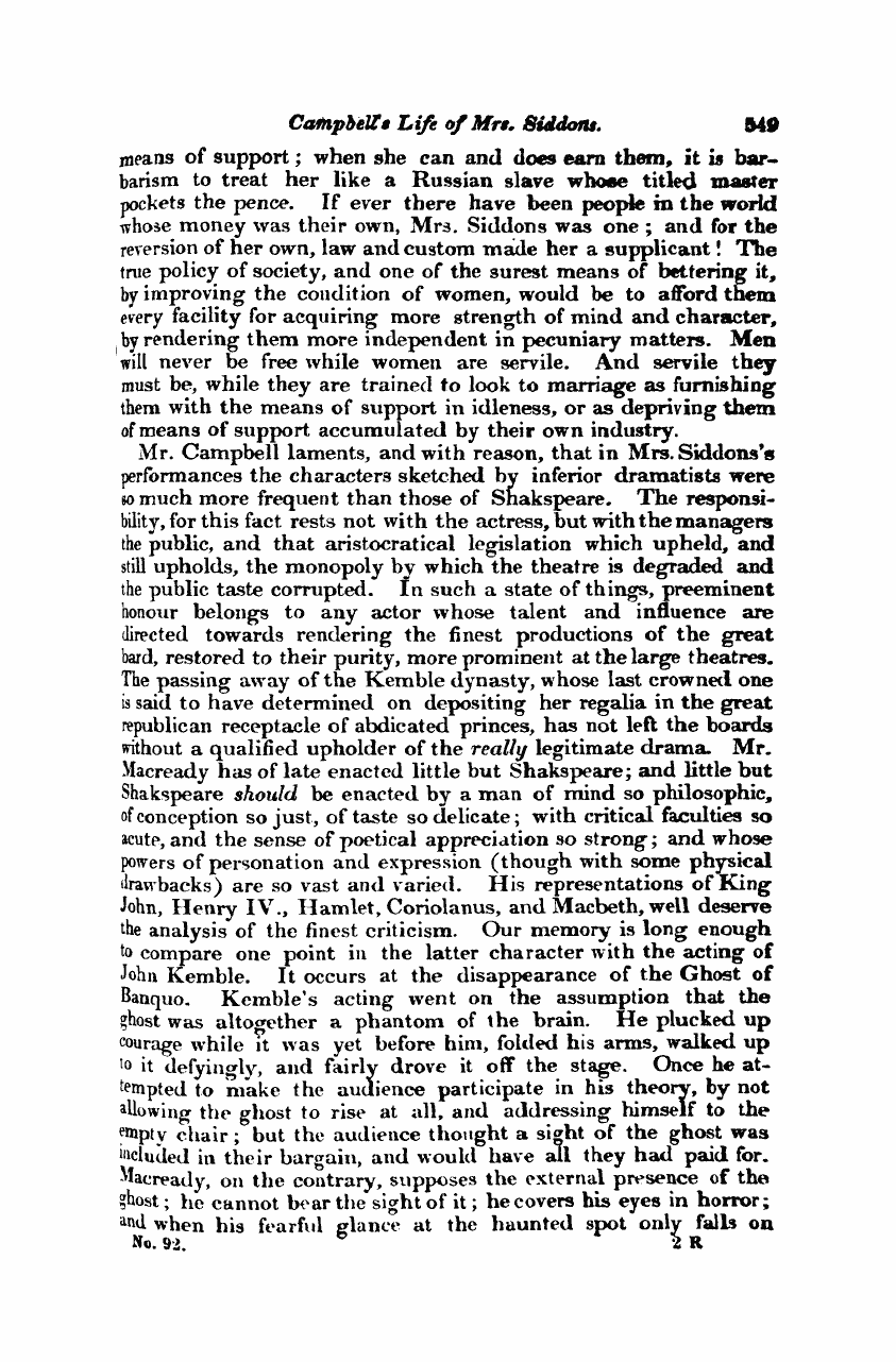 Monthly Repository (1806-1838) and Unitarian Chronicle (1832-1833): F Y, 1st edition - Untitled Article