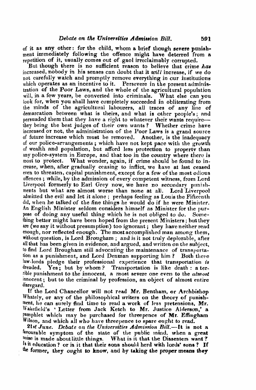 Monthly Repository (1806-1838) and Unitarian Chronicle (1832-1833): F Y, 1st edition: 61