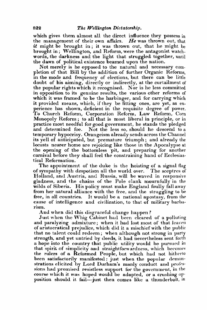 Monthly Repository (1806-1838) and Unitarian Chronicle (1832-1833): F Y, 1st edition - Untitled Article