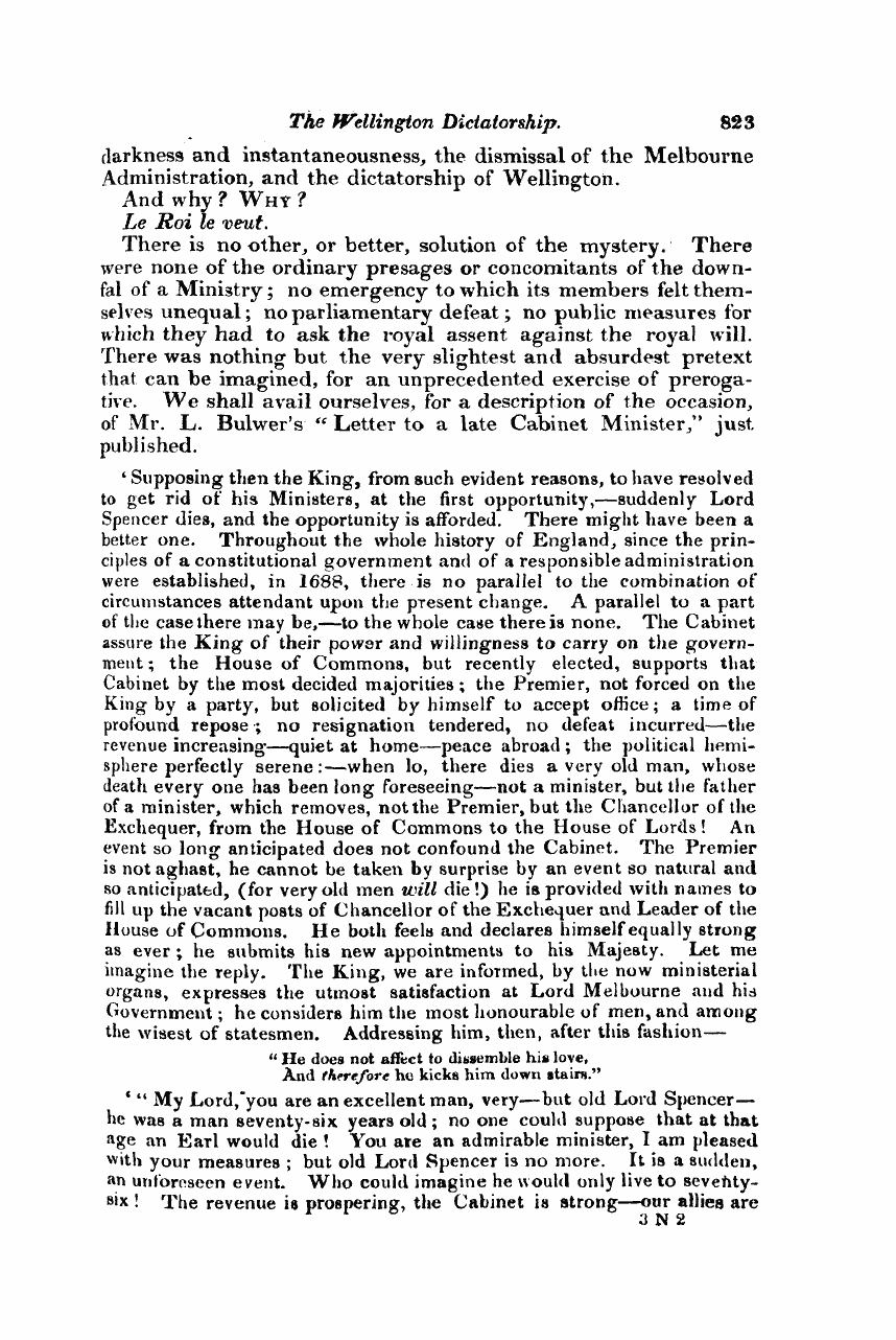 Monthly Repository (1806-1838) and Unitarian Chronicle (1832-1833): F Y, 1st edition - Untitled Article