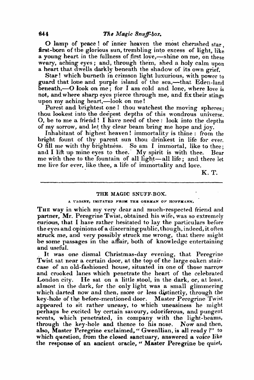 Monthly Repository (1806-1838) and Unitarian Chronicle (1832-1833): F Y, 1st edition - Untitled Article