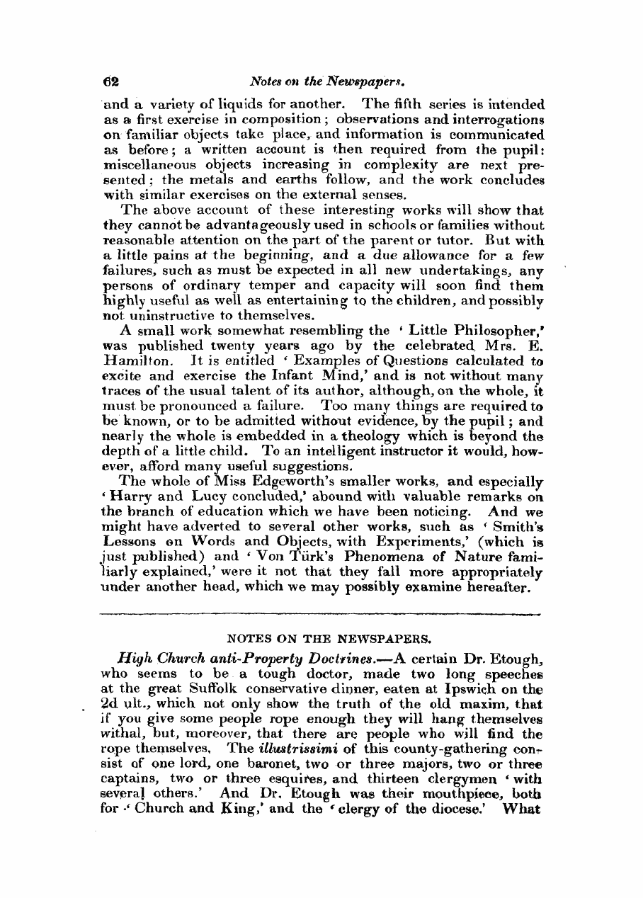 Monthly Repository (1806-1838) and Unitarian Chronicle (1832-1833): F Y, 1st edition - Untitled Article