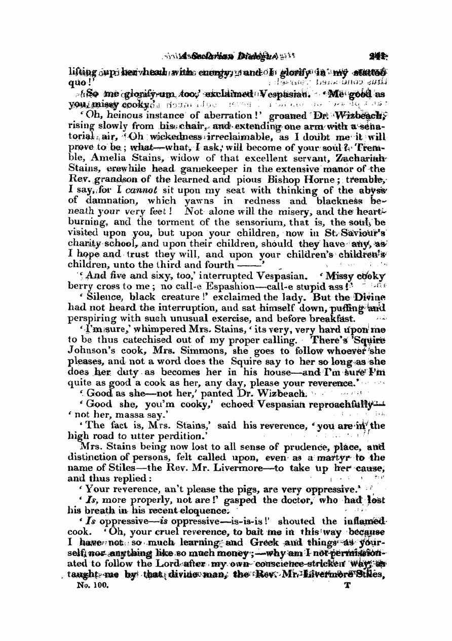 Monthly Repository (1806-1838) and Unitarian Chronicle (1832-1833): F Y, 1st edition - Untitled Article