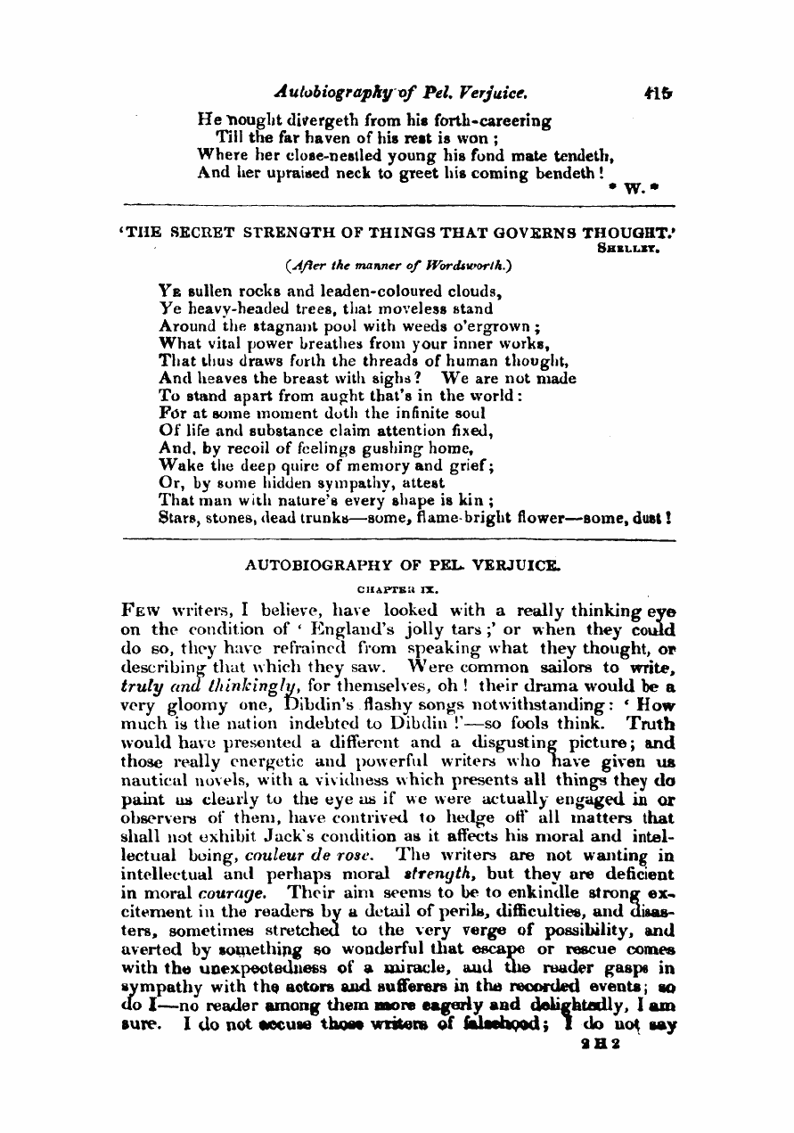 Monthly Repository (1806-1838) and Unitarian Chronicle (1832-1833): F Y, 1st edition - Untitled Article