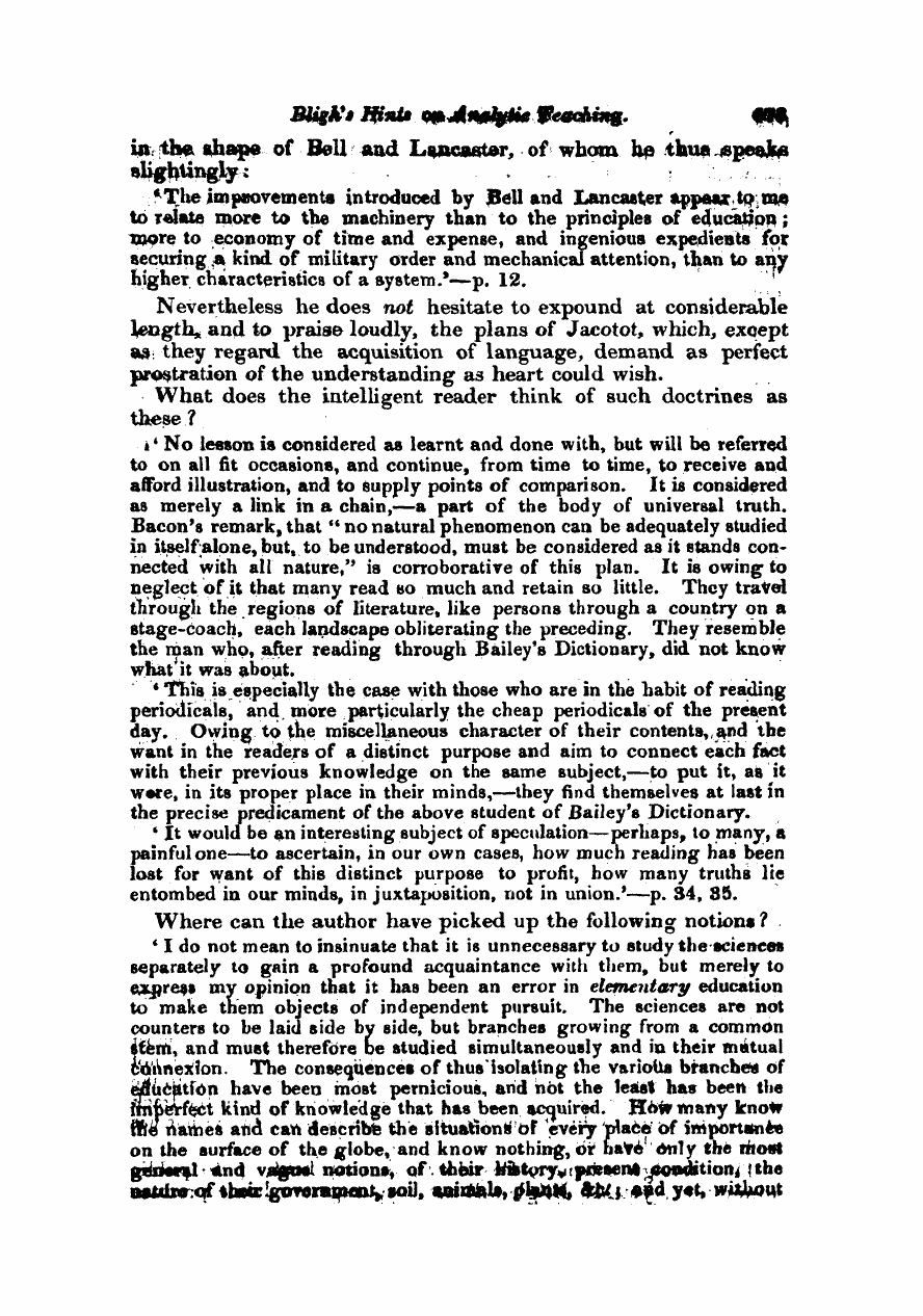 Monthly Repository (1806-1838) and Unitarian Chronicle (1832-1833): F Y, 1st edition - Untitled Article