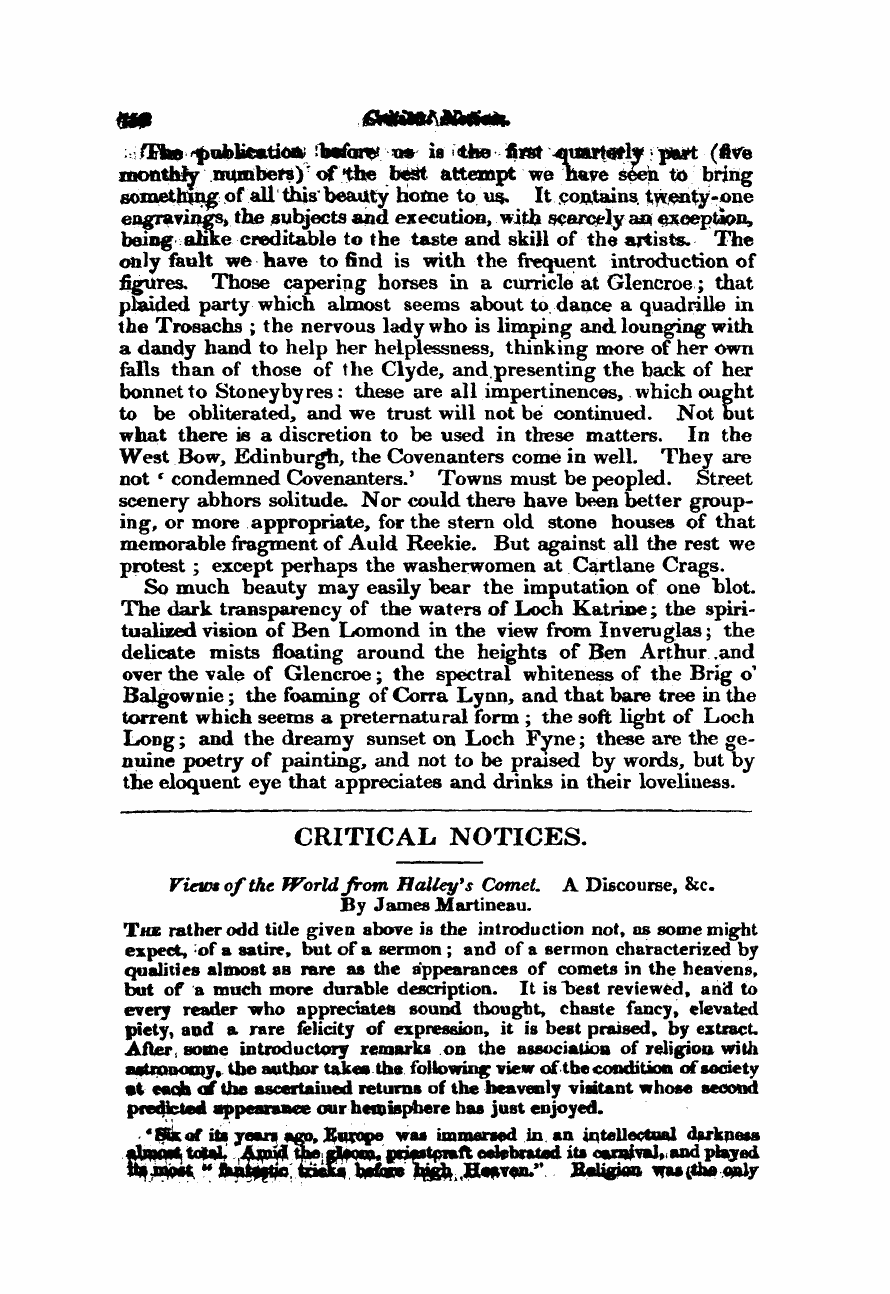 Monthly Repository (1806-1838) and Unitarian Chronicle (1832-1833): F Y, 1st edition - Untitled Article