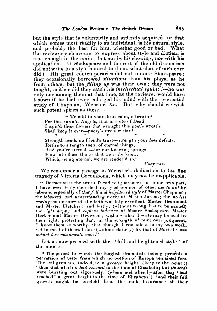 Monthly Repository (1806-1838) and Unitarian Chronicle (1832-1833): F Y, 1st edition - The London Review