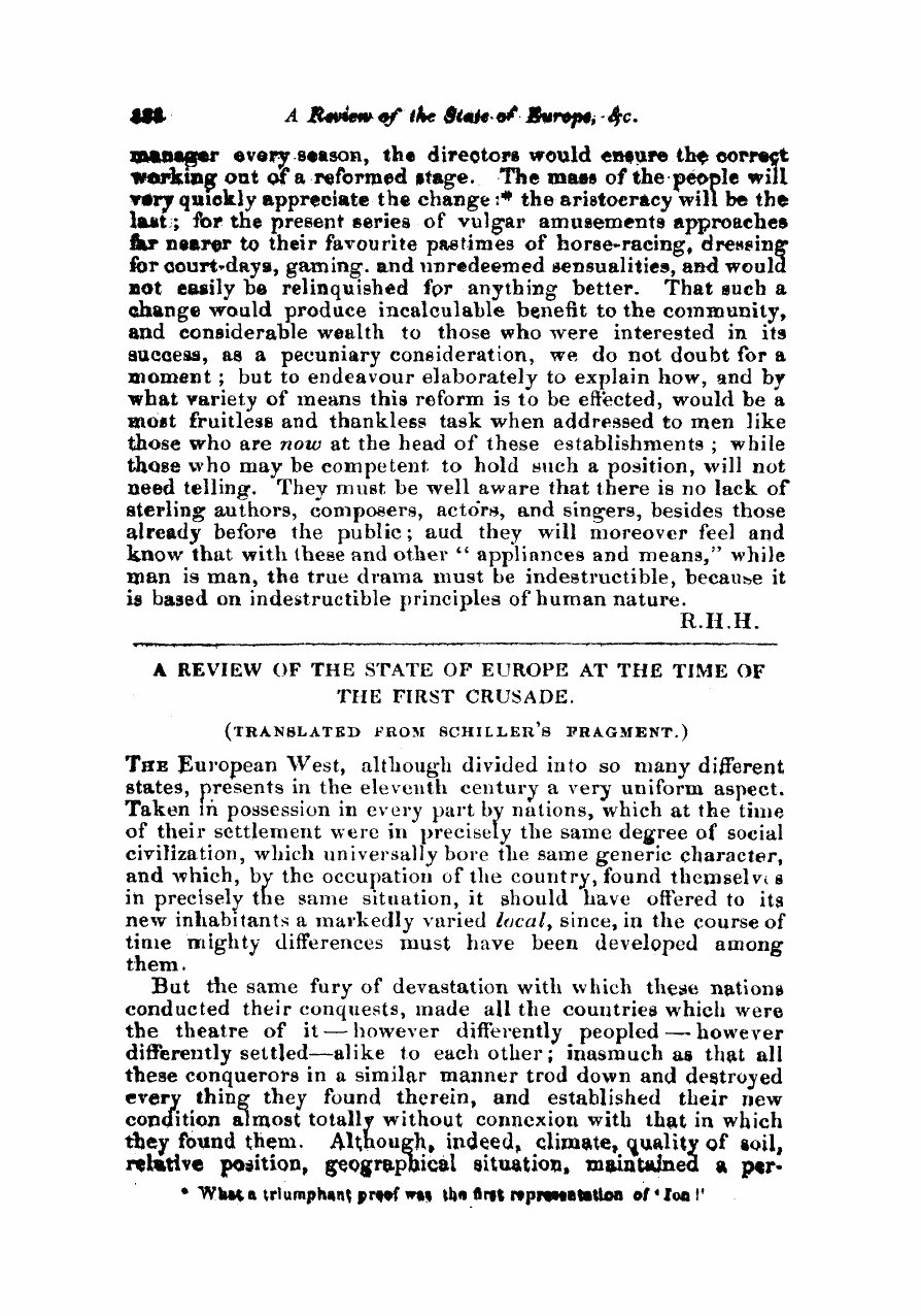 Monthly Repository (1806-1838) and Unitarian Chronicle (1832-1833): F Y, 1st edition - Untitled Article