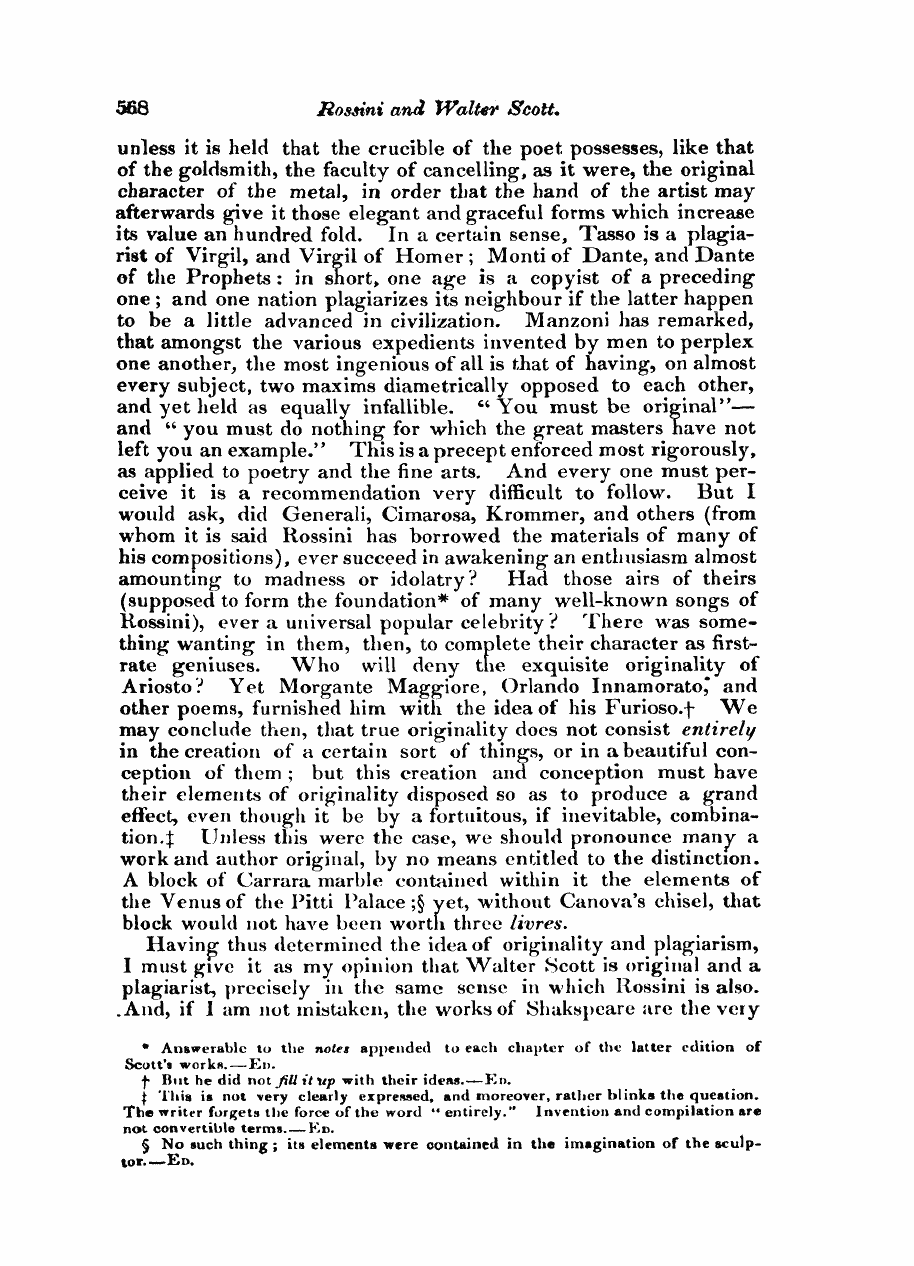 Monthly Repository (1806-1838) and Unitarian Chronicle (1832-1833): F Y, 1st edition - Untitled Article