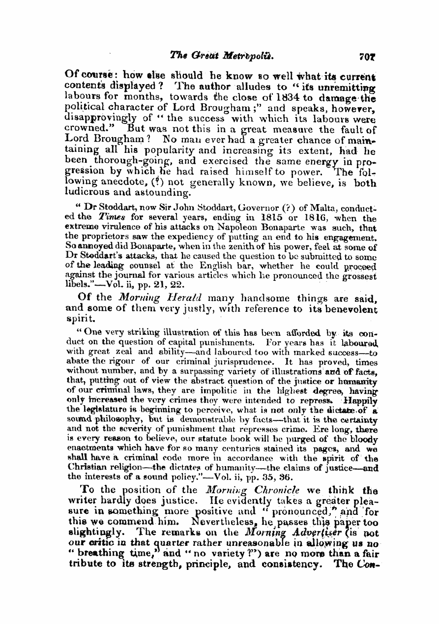 Monthly Repository (1806-1838) and Unitarian Chronicle (1832-1833): F Y, 1st edition - Untitled Article