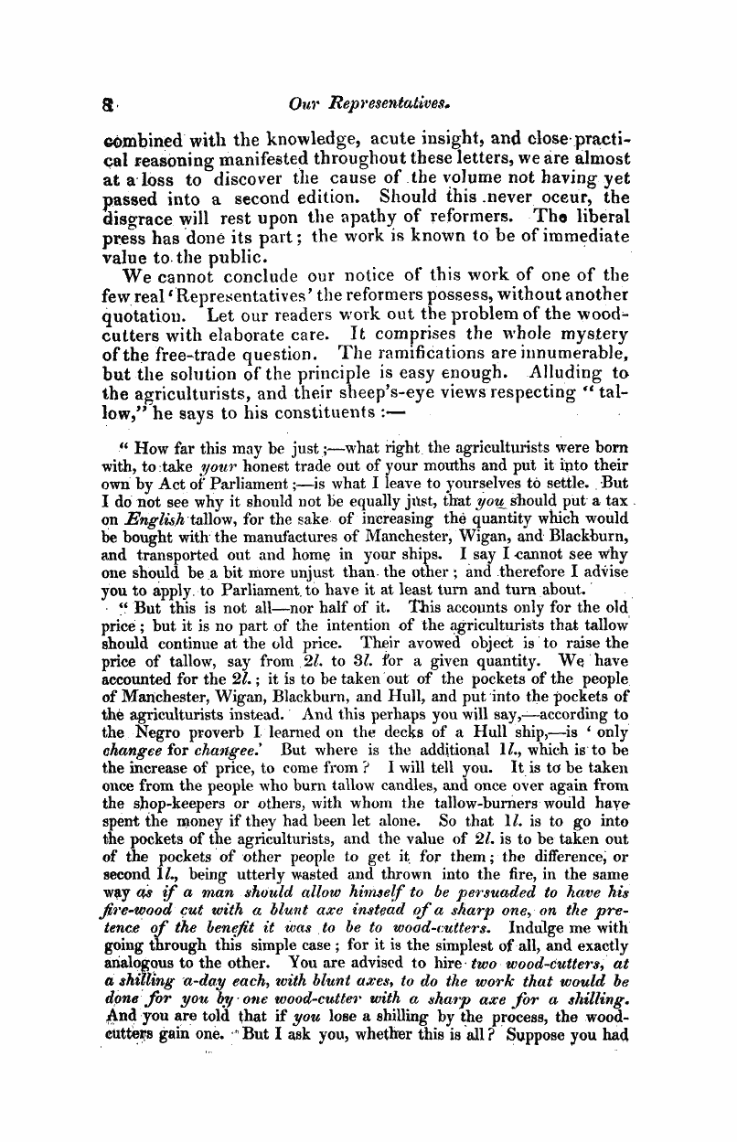 Monthly Repository (1806-1838) and Unitarian Chronicle (1832-1833): F Y, 1st edition - Untitled Article