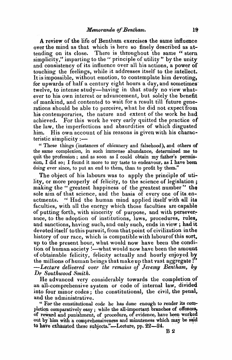 Monthly Repository (1806-1838) and Unitarian Chronicle (1832-1833): F Y, 1st edition - Untitled Article