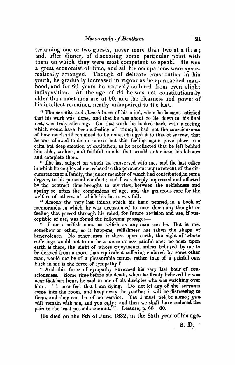 Monthly Repository (1806-1838) and Unitarian Chronicle (1832-1833): F Y, 1st edition - Untitled Article