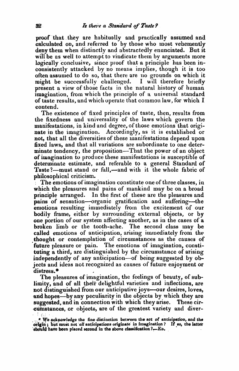 Monthly Repository (1806-1838) and Unitarian Chronicle (1832-1833): F Y, 1st edition - Untitled Article