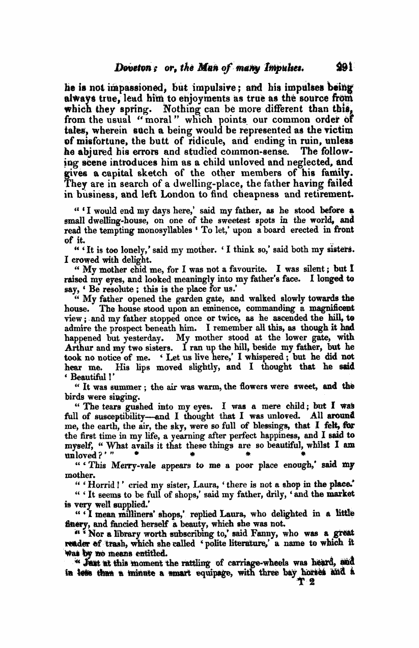 Monthly Repository (1806-1838) and Unitarian Chronicle (1832-1833): F Y, 1st edition - Untitled Article