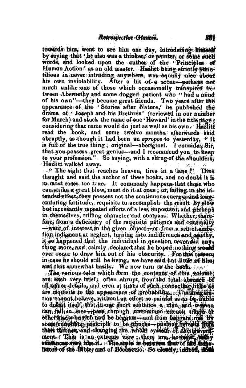 Monthly Repository (1806-1838) and Unitarian Chronicle (1832-1833): F Y, 1st edition - Untitled Article