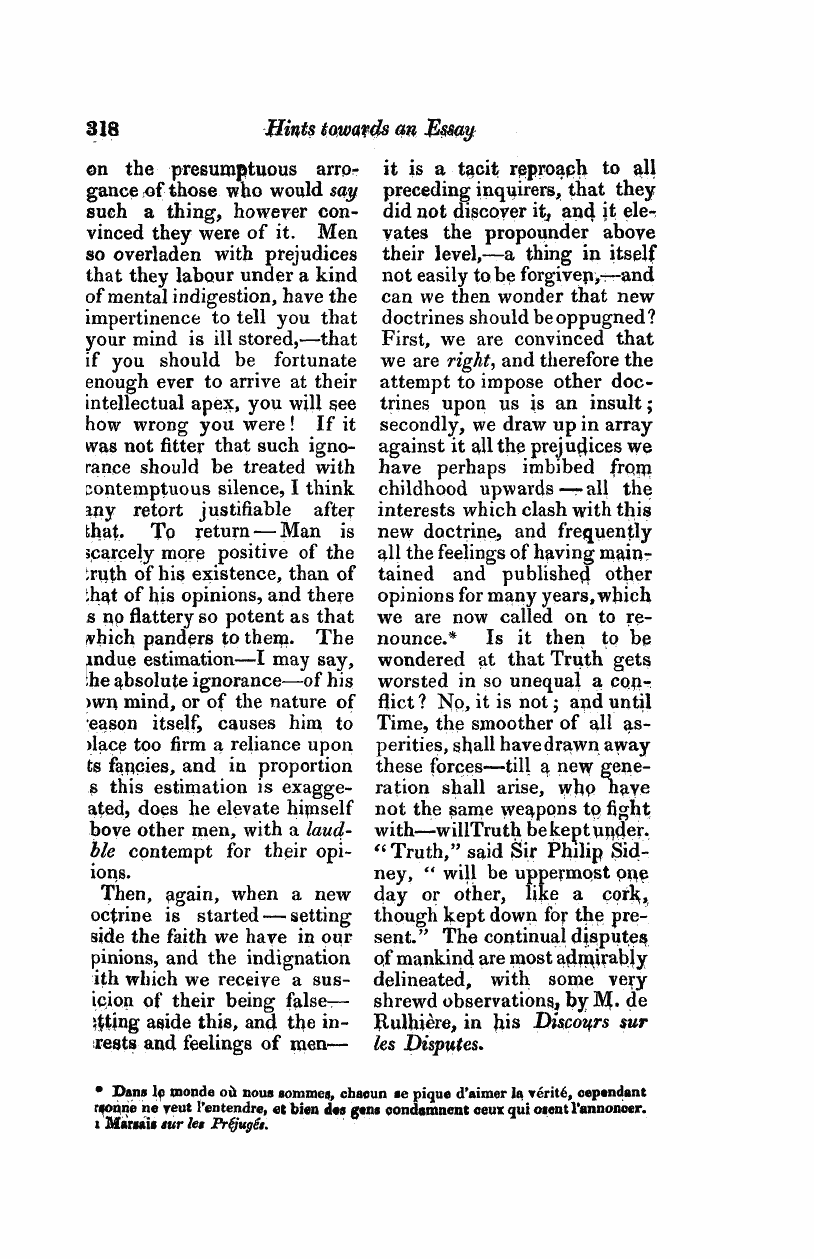 Monthly Repository (1806-1838) and Unitarian Chronicle (1832-1833): F Y, 1st edition - Untitled Article