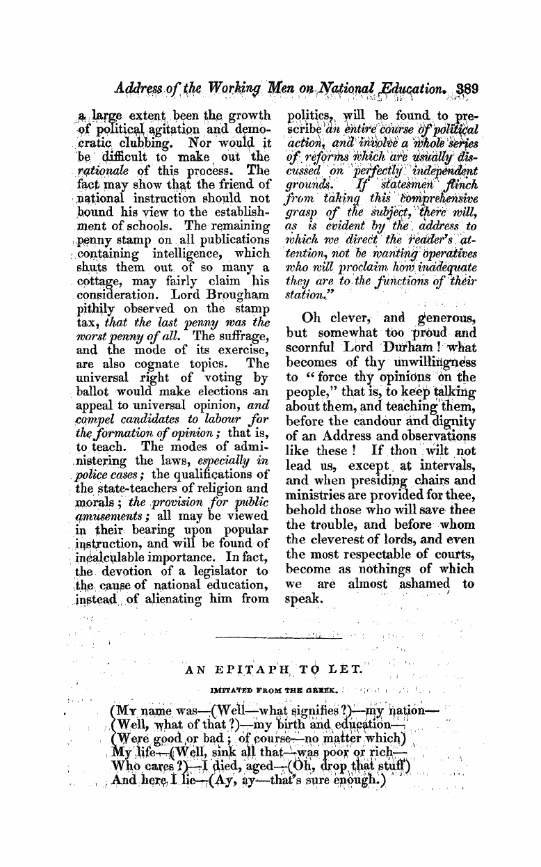 Monthly Repository (1806-1838) and Unitarian Chronicle (1832-1833): F Y, 1st edition: 21