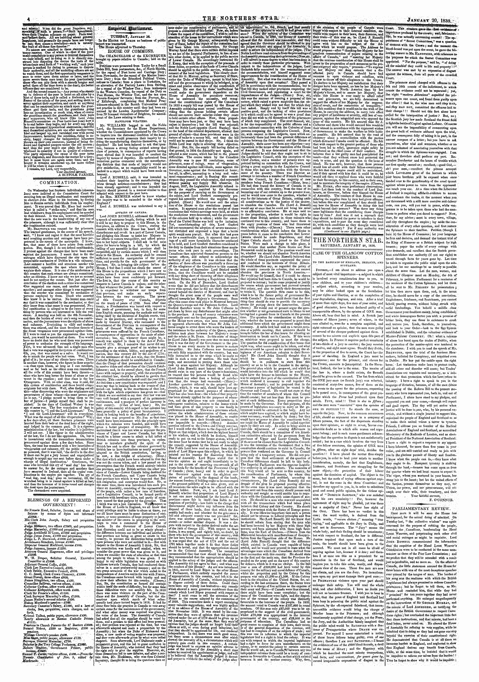 Northern Star (1837-1852): jS F Y, 2nd edition - Untitled Article