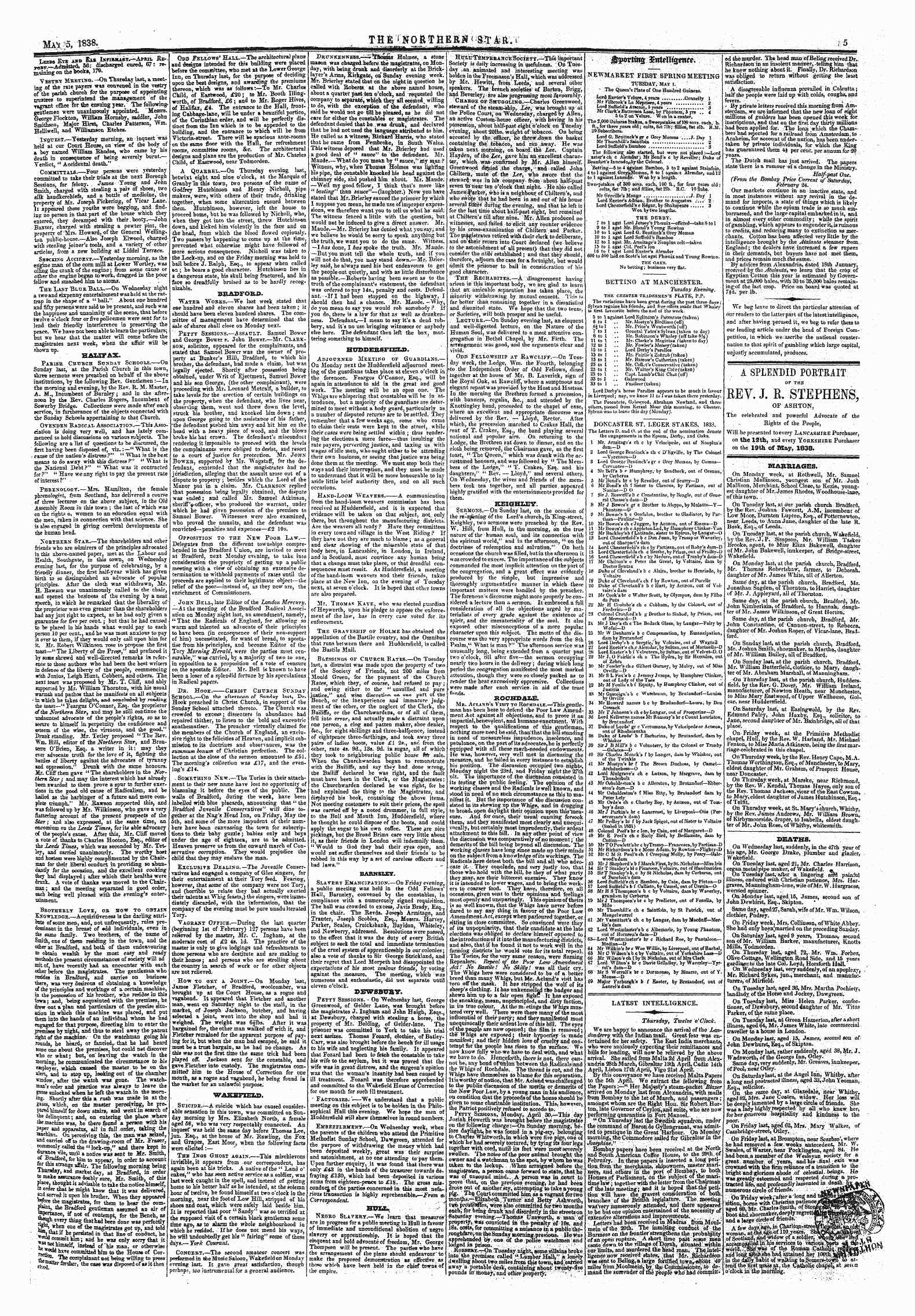 Northern Star (1837-1852): jS F Y, 2nd edition - Untitled Article