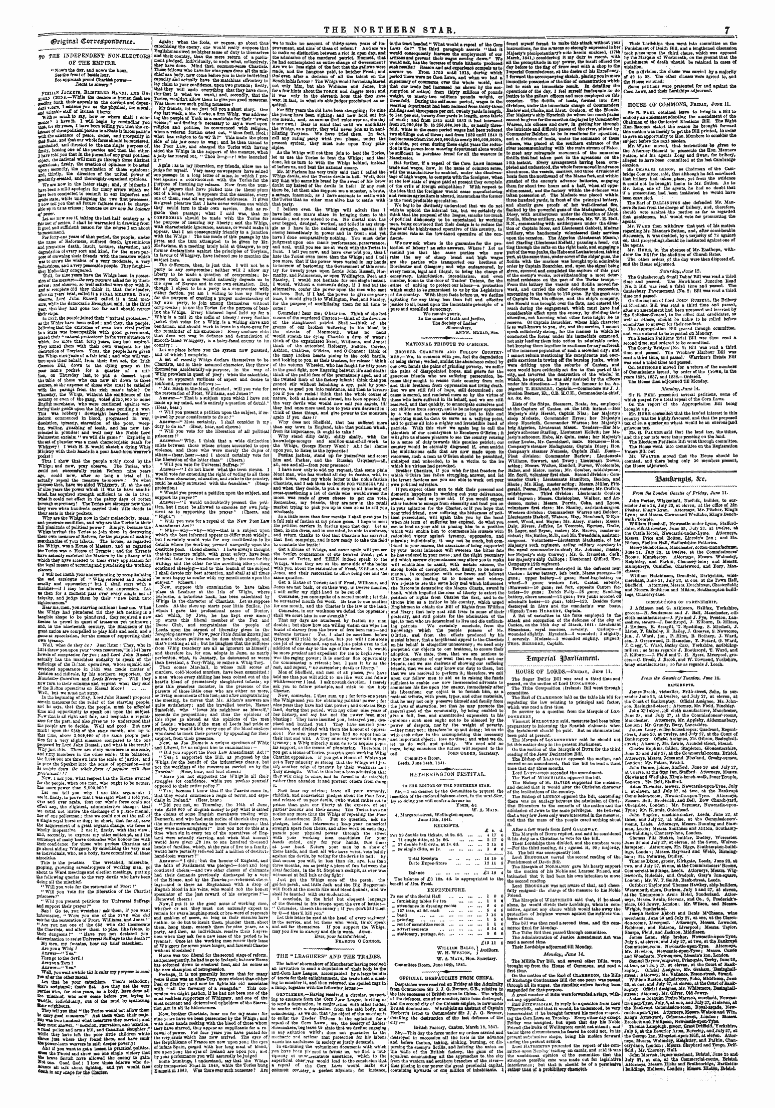 Northern Star (1837-1852): jS F Y, 2nd edition - 3sattftrtupt& &C