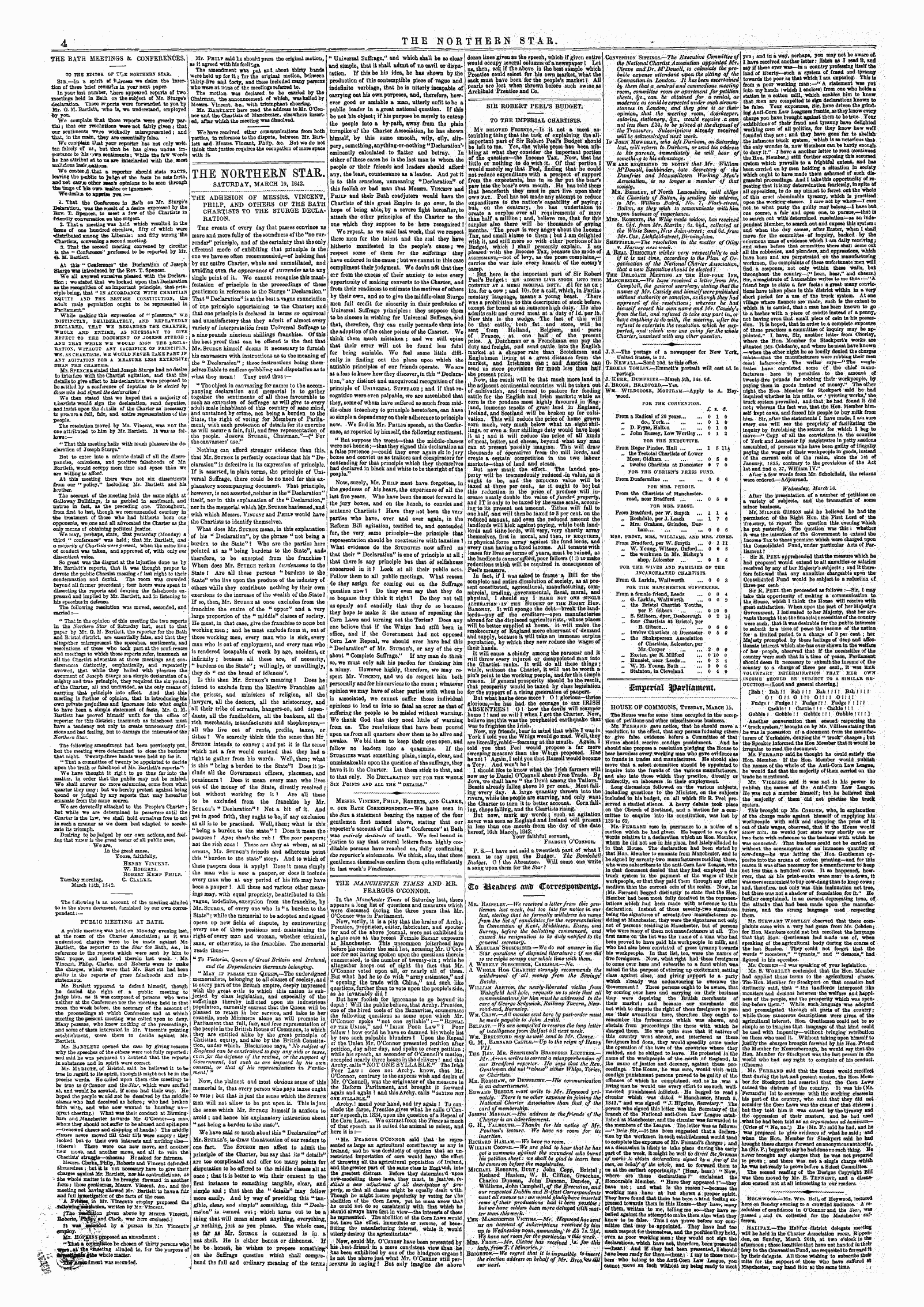 Northern Star (1837-1852): jS F Y, 2nd edition - $Nqtt*Tal ^Atltanwntv