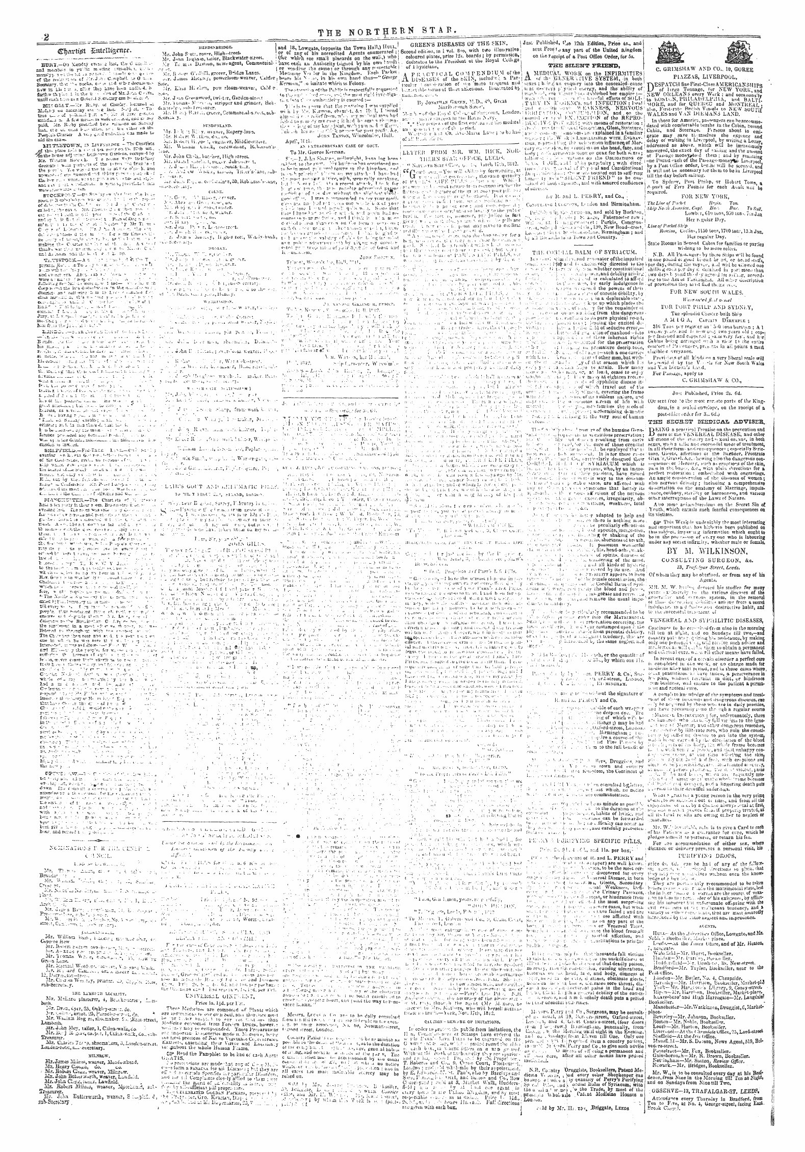 Northern Star (1837-1852): jS F Y, 2nd edition: 2